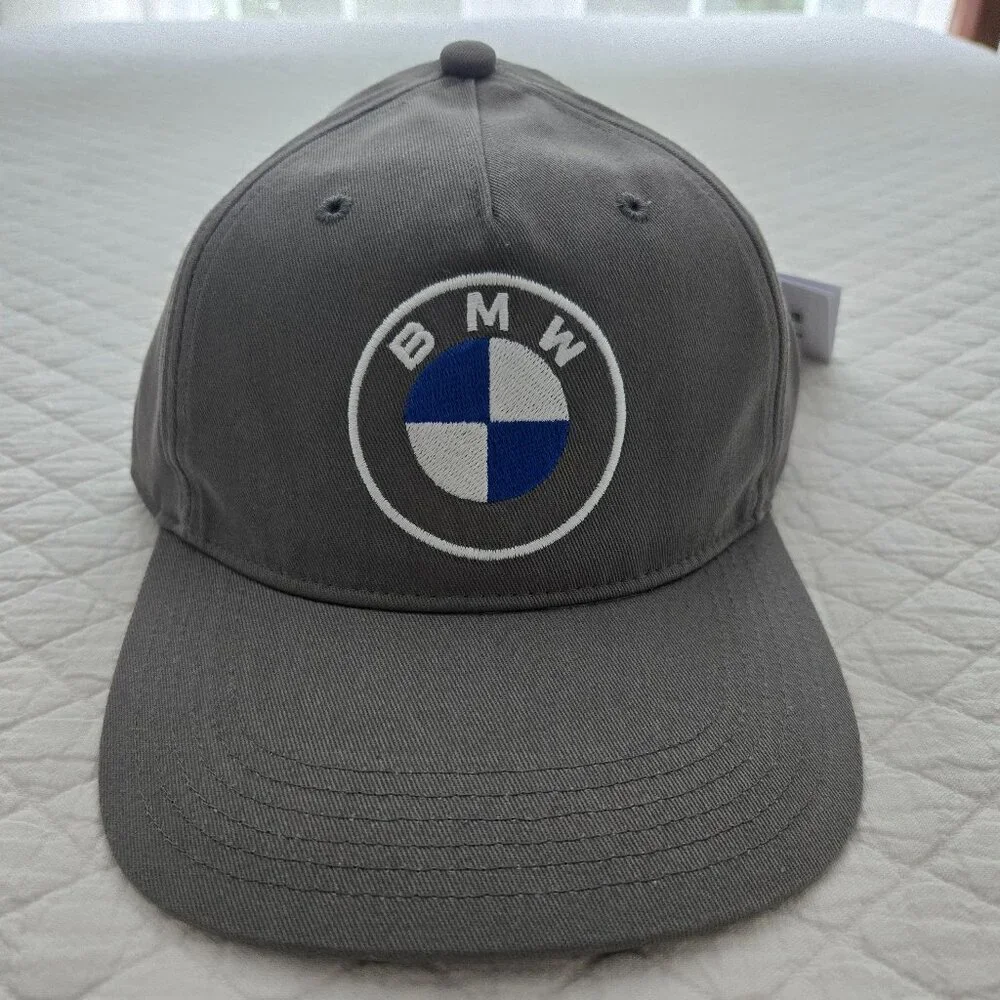 BMW Charcoal Cap with Iconic Logo - Picture 1 of 6